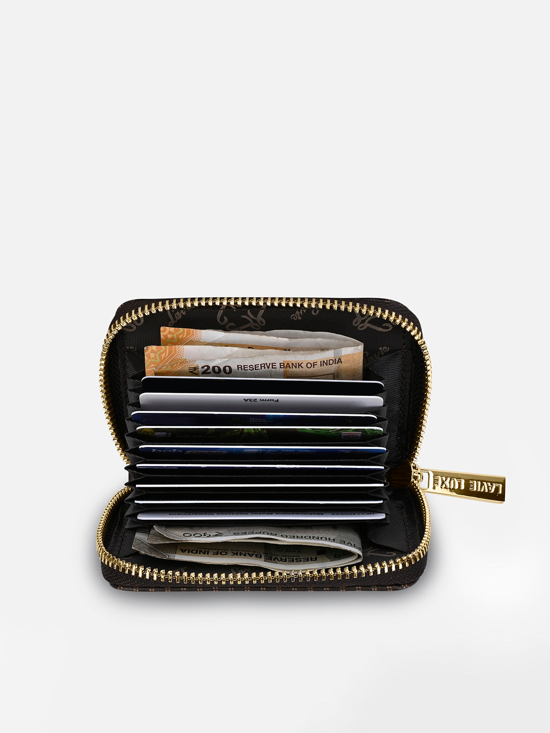 Monogram Belle Card Wallet Choco