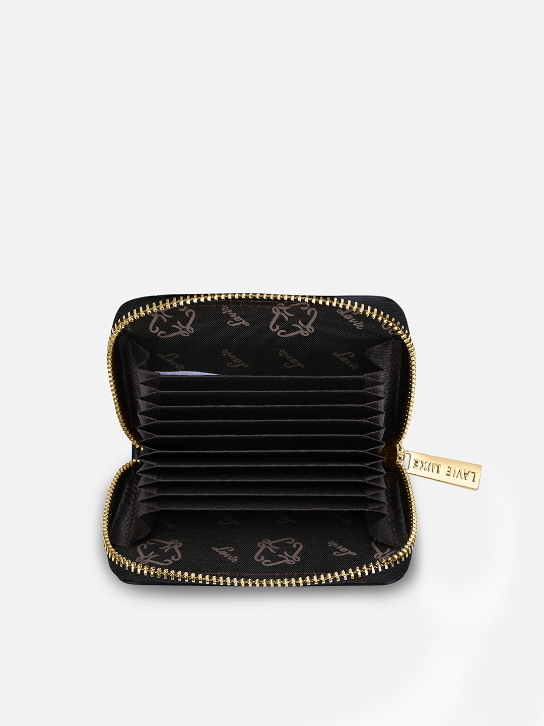 Belle Small Card Wallet Black