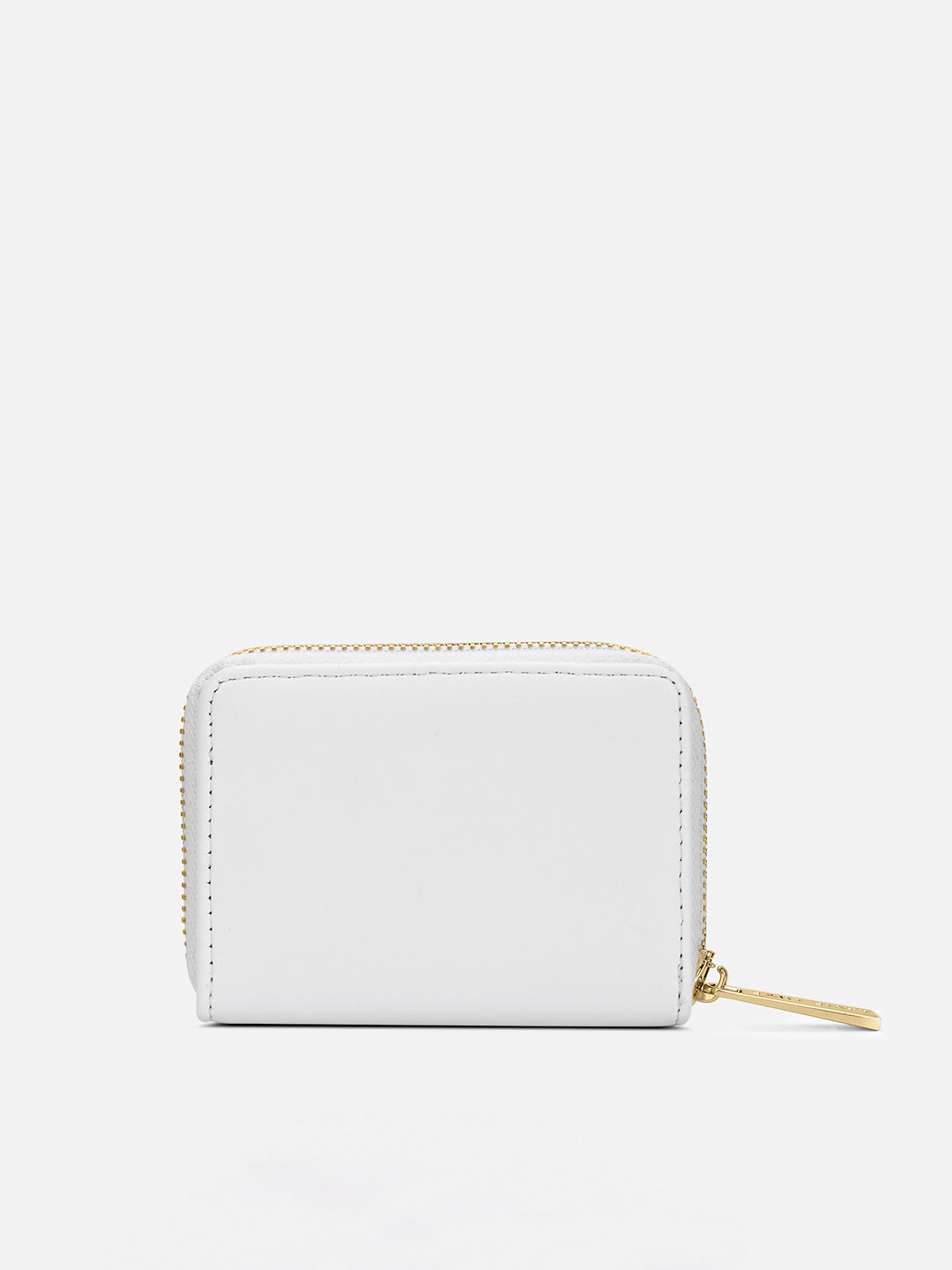 Belle Small Card Wallet White