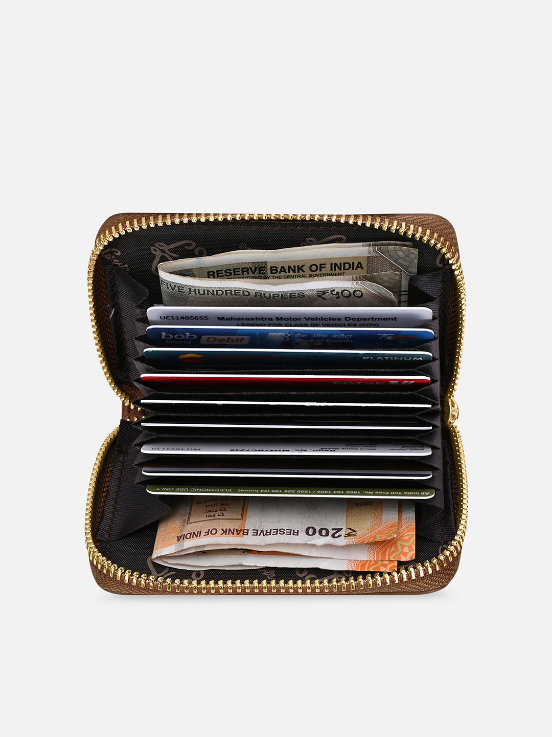 Belle Small Card Wallet Tan