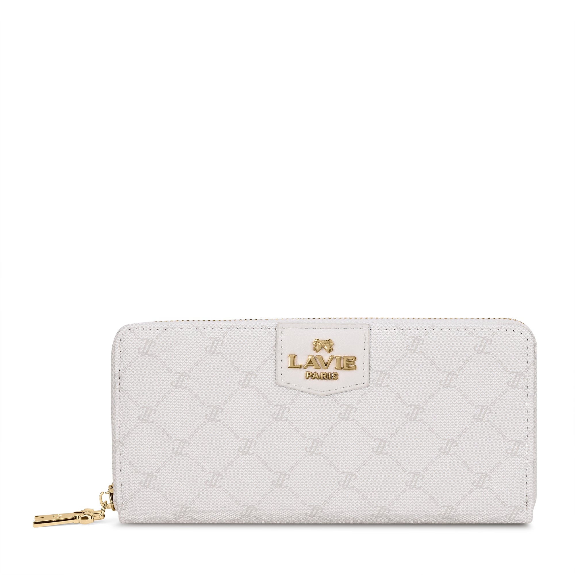 Mono Alfie Large Zip Around Ivory