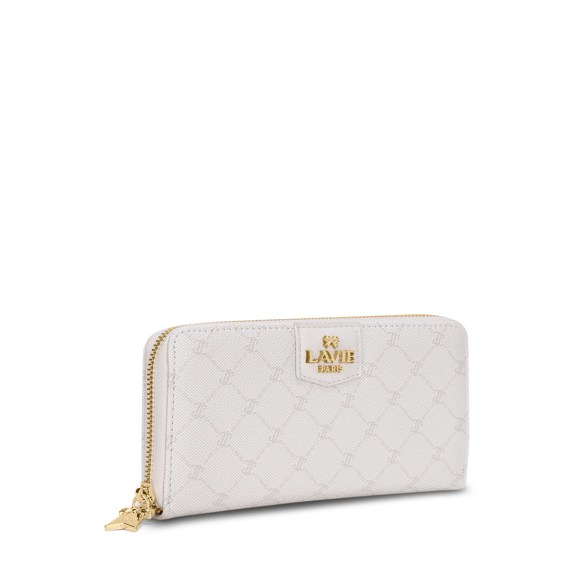 Mono Alfie Large Zip Around Ivory