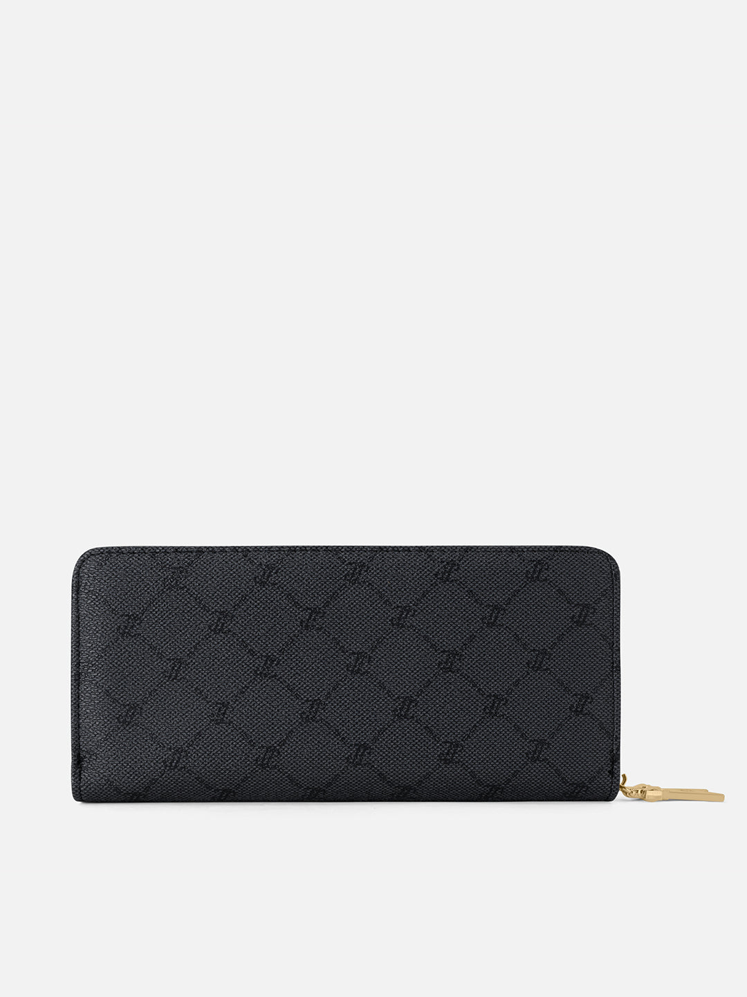 Mono Marie Bifold Zip Around Wallet Charcoal
