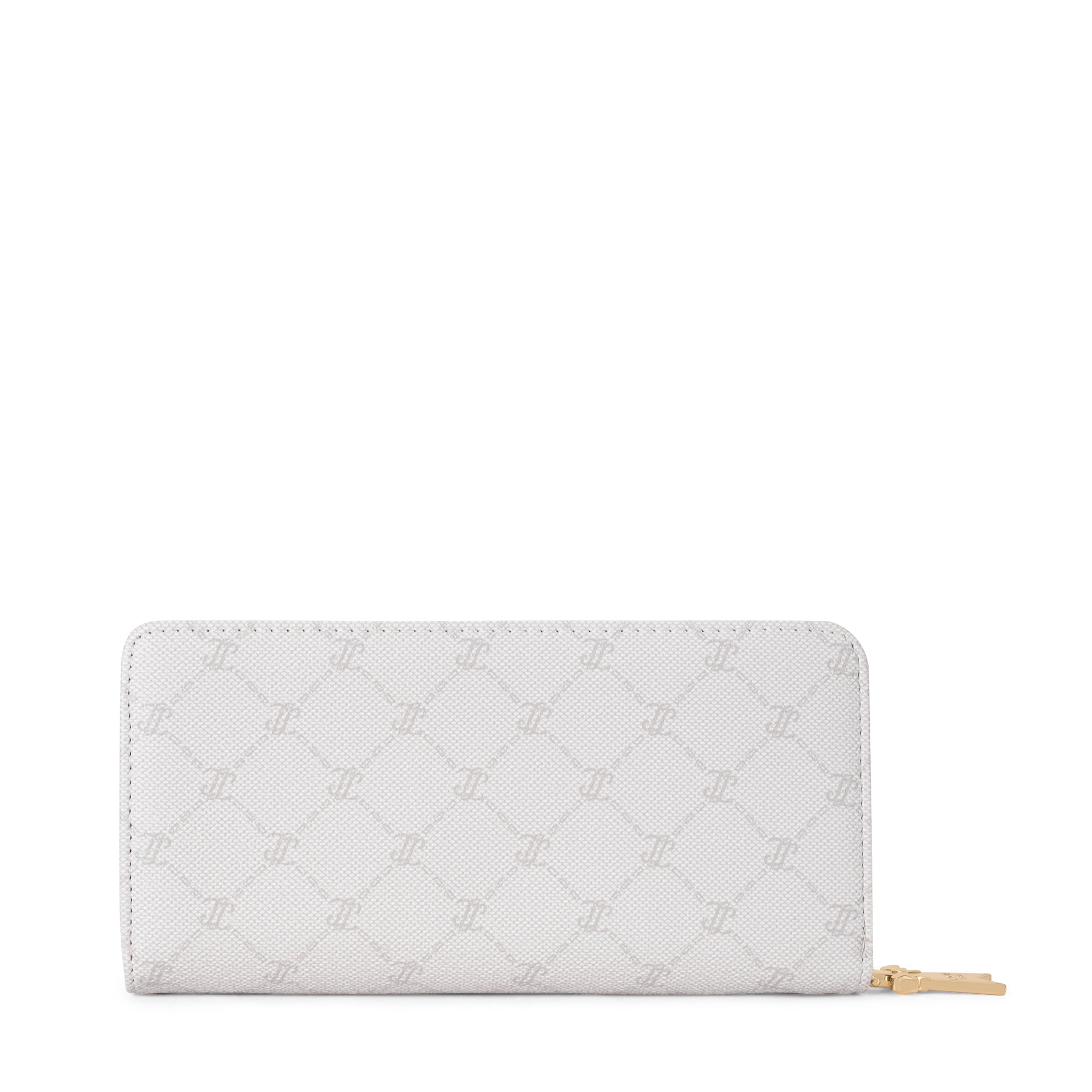 Mono Marie Bifold Zip Around Wallet Ivory