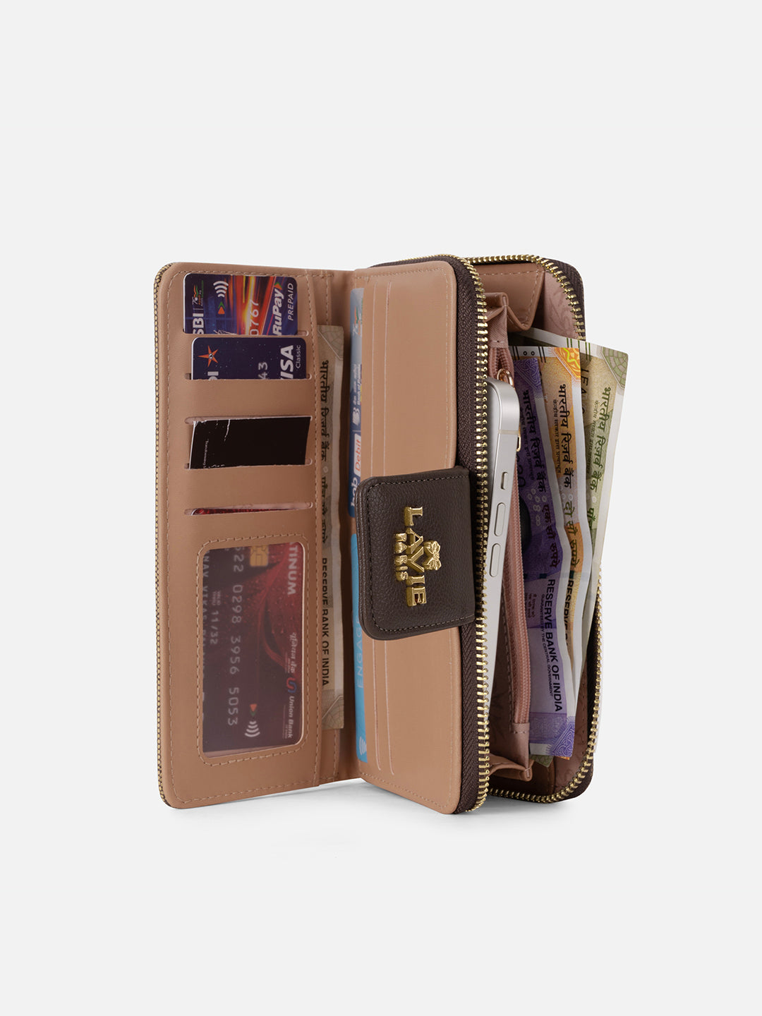 Mono Marie Bifold Zip Around Wallet