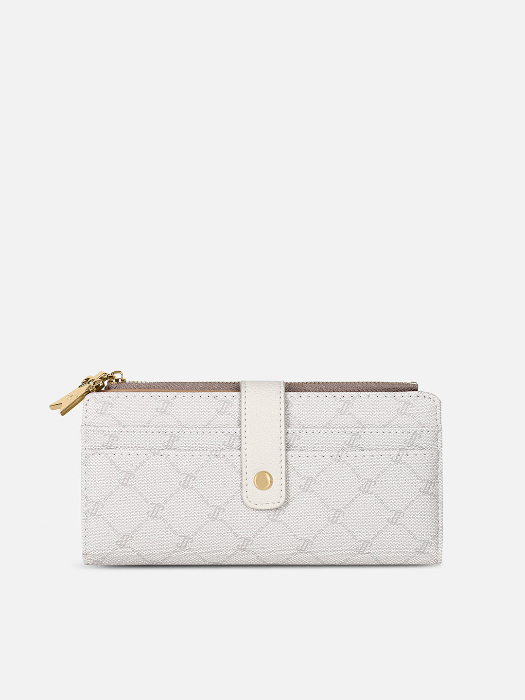 Mono Marice Bifold Zip Wallet Ivory