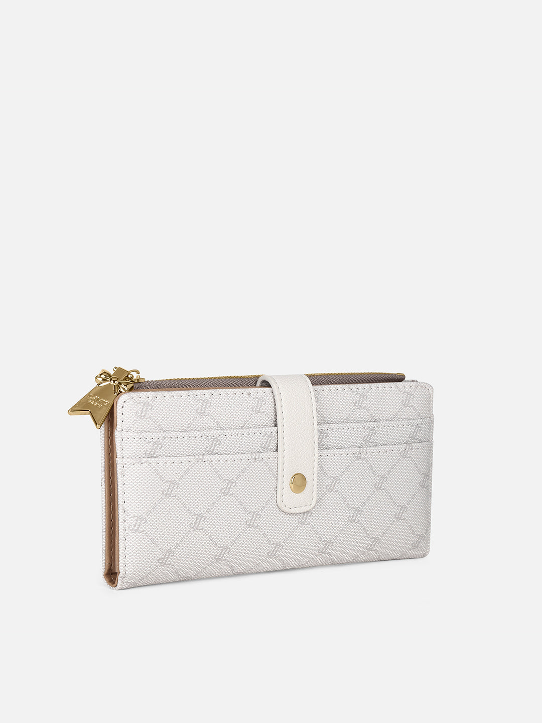 Mono Marice Bifold Zip Wallet Ivory
