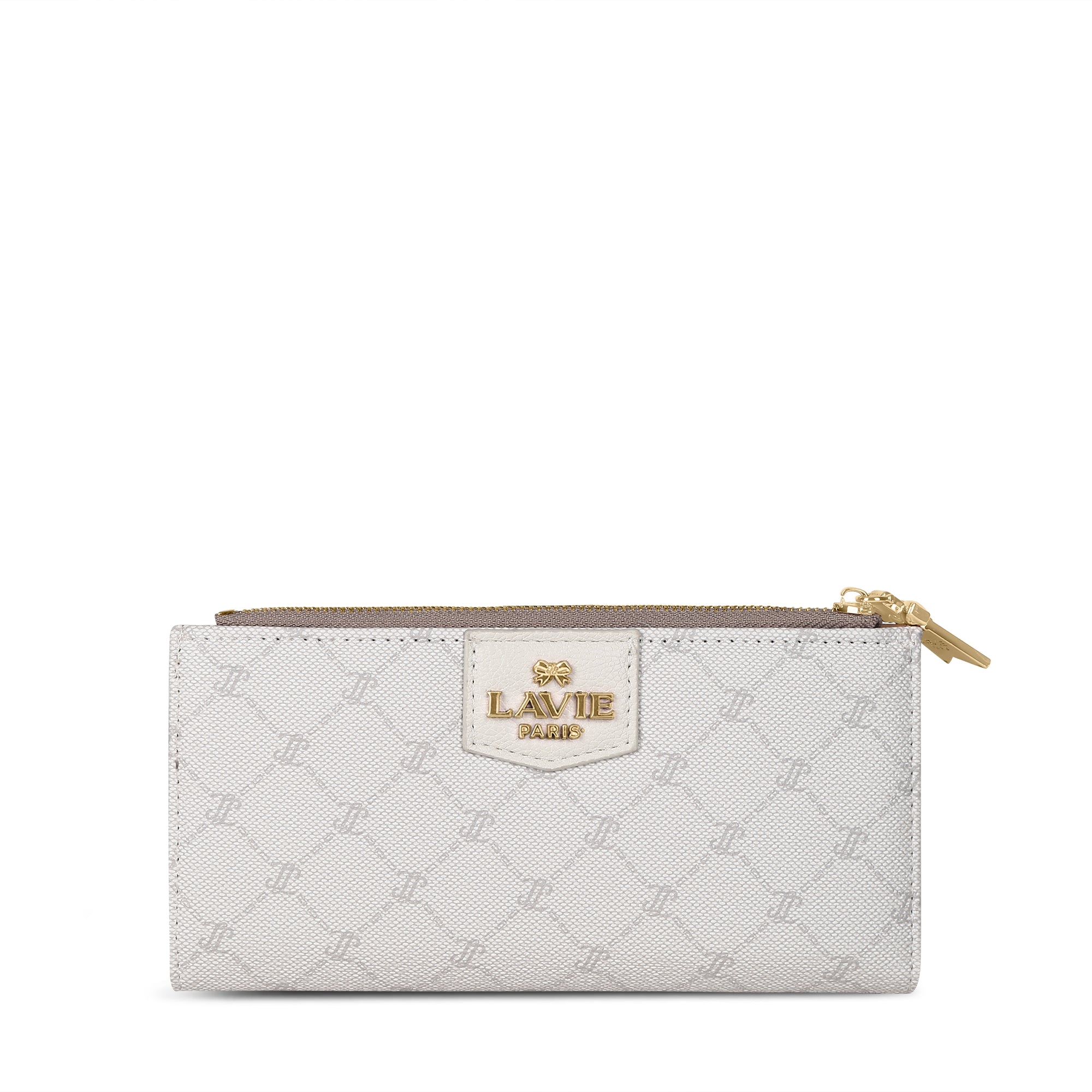 Mono Marice Bifold Zip Wallet Ivory