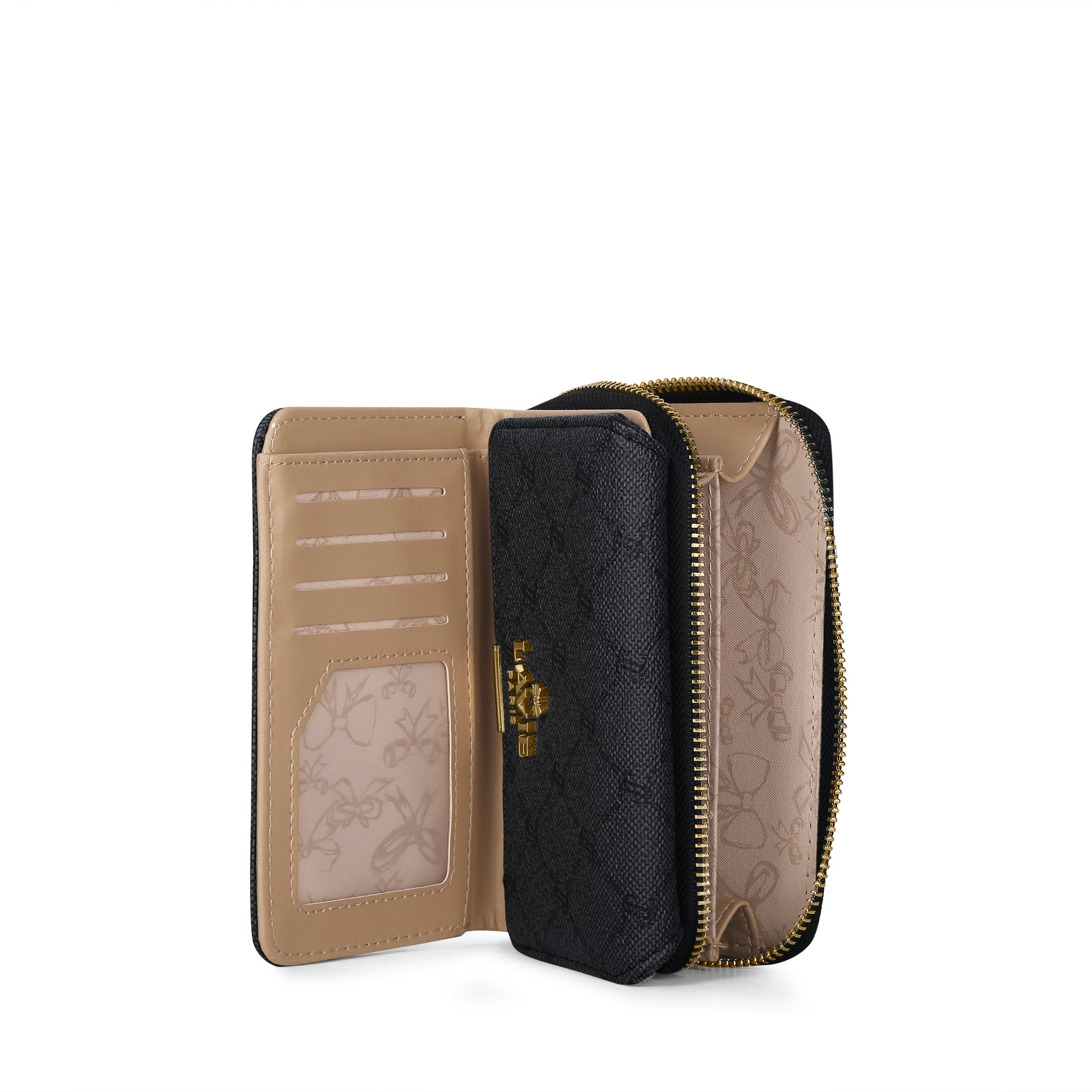 Mono Neomee Trifold Wallet Charcoal