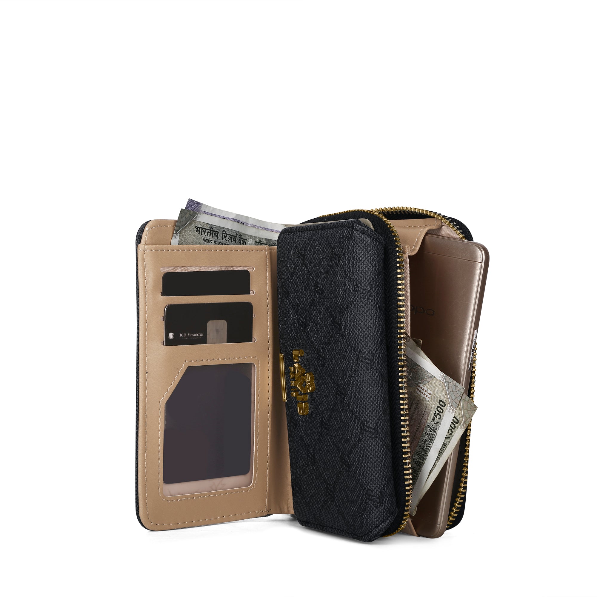 Mono Neomee Trifold Wallet Charcoal