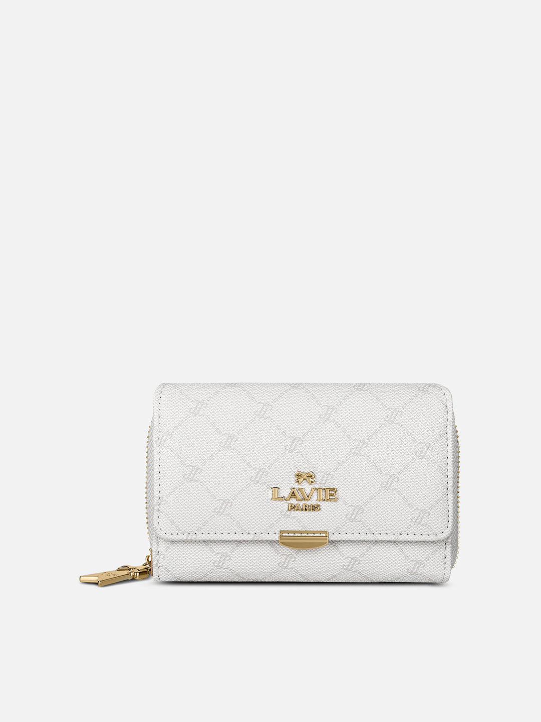 Mono Neomee Trifold Wallet Ivory