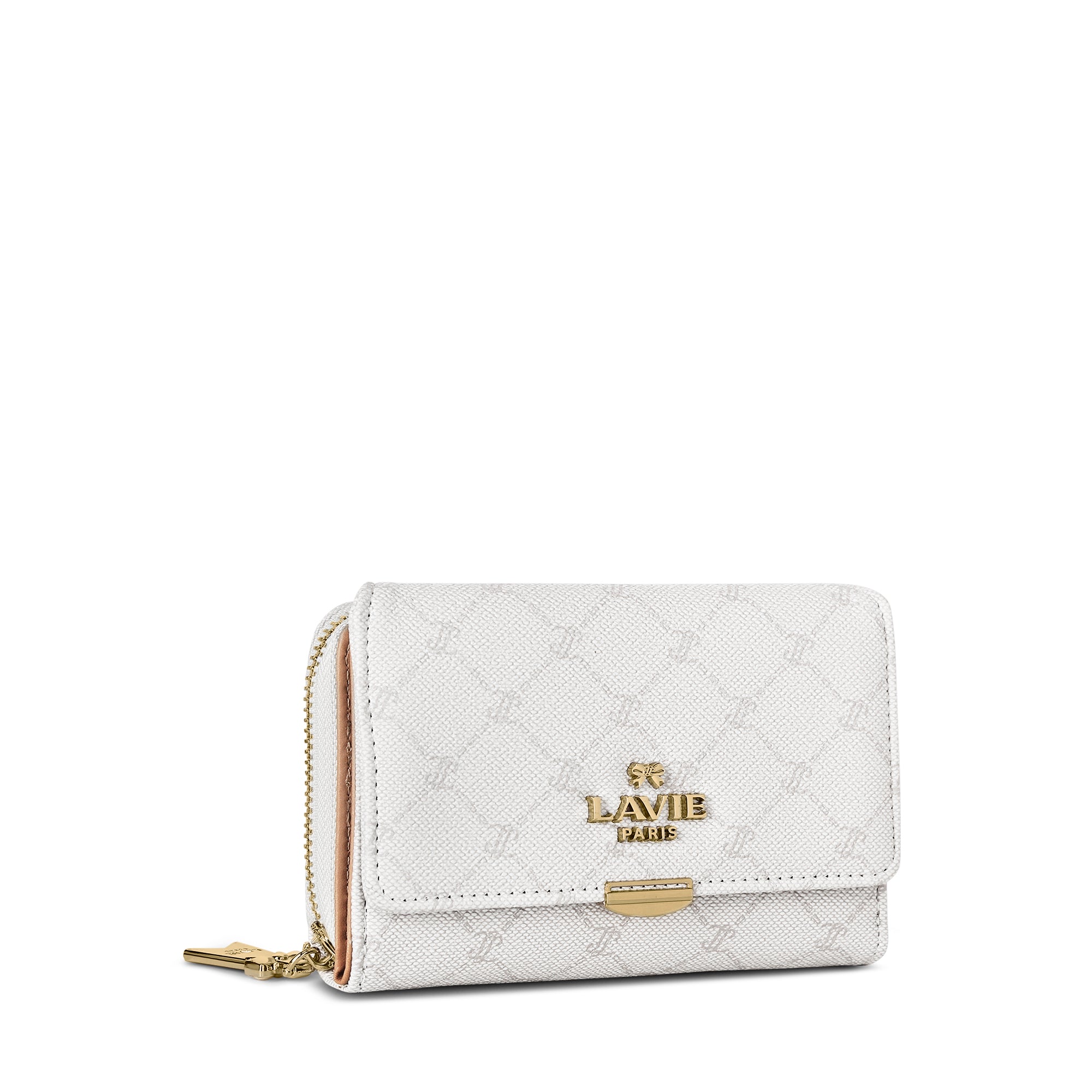 Mono Neomee Trifold Wallet Ivory