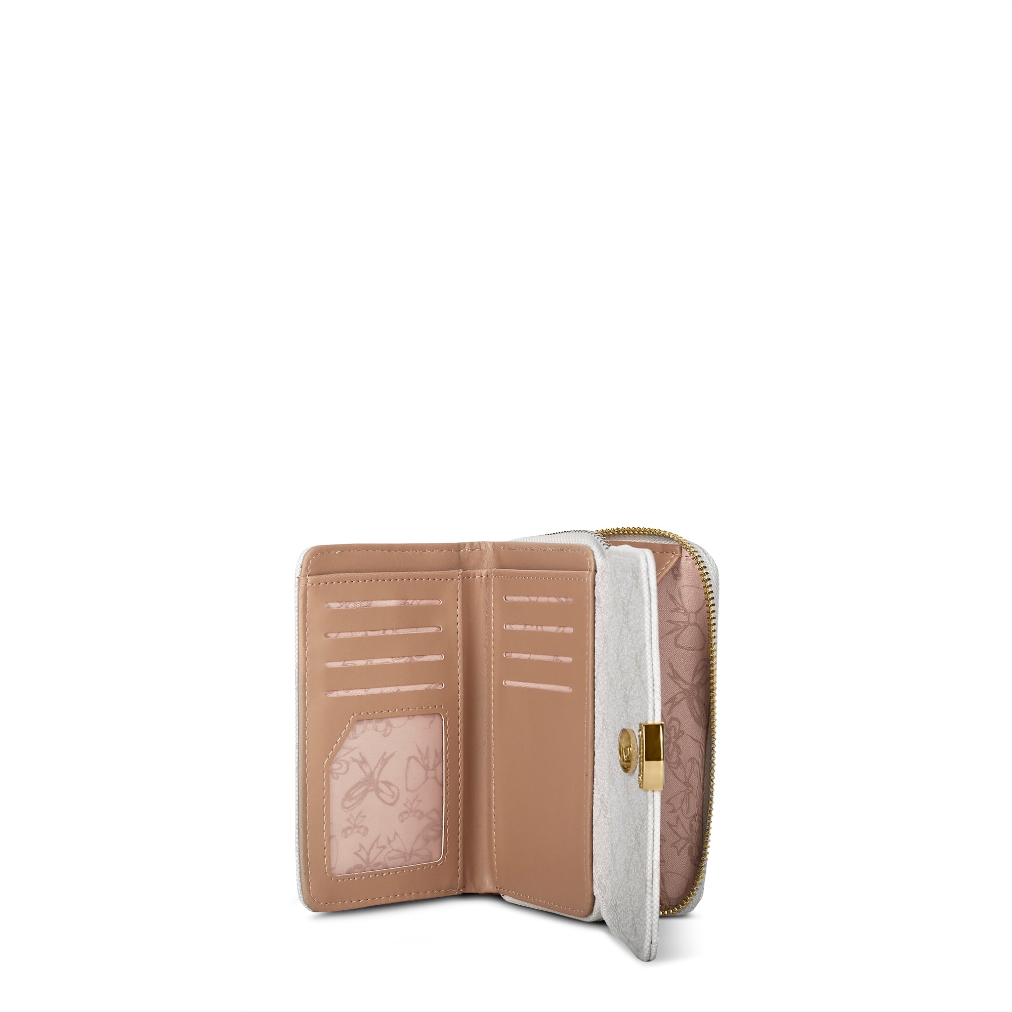 Mono Neomee Trifold Wallet Ivory