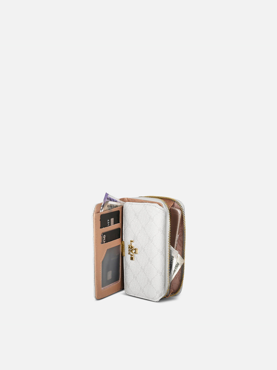 Mono Neomee Trifold Wallet Ivory