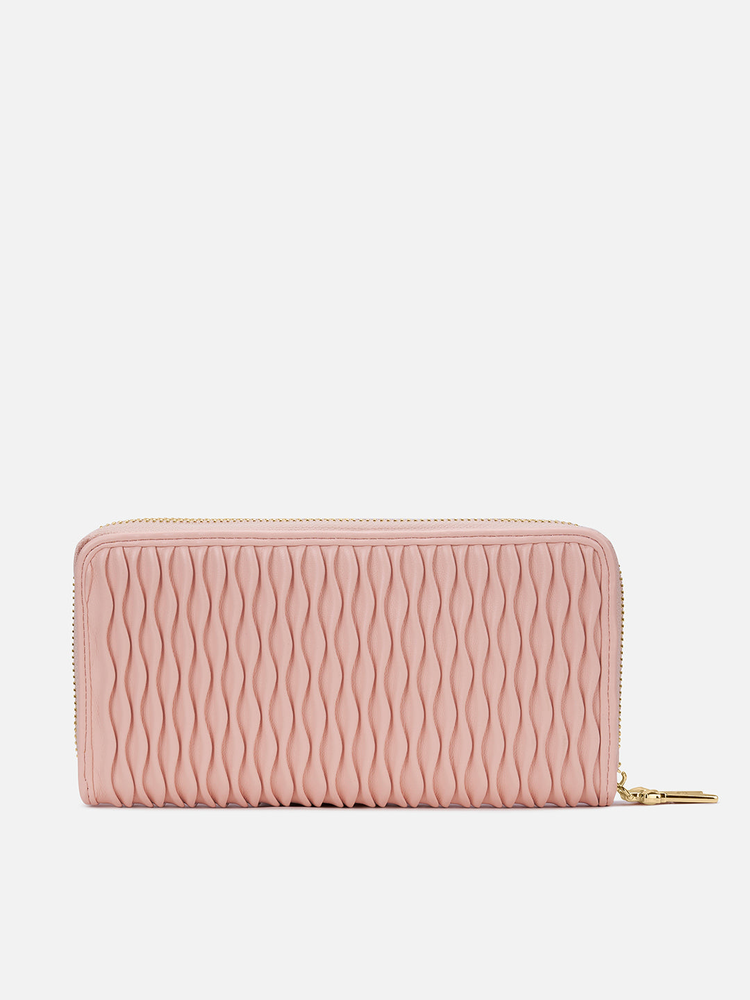 Pli Elite Large Zip Around Wallet Baby Pink