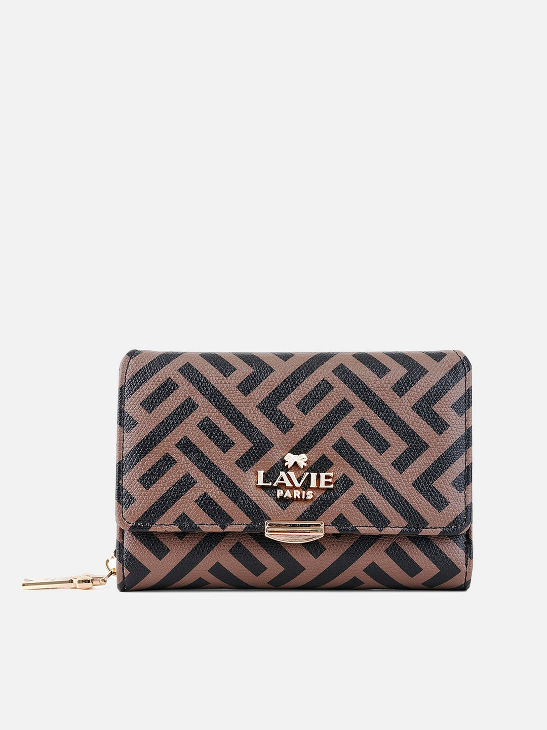Mono Ll Neomee Trifold Medium Cocoa Wallet