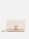 Mono Ll Neomee Trifold Medium Pearl Wallet