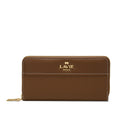 Soft Alfie Zip Around Large Tan Wallet