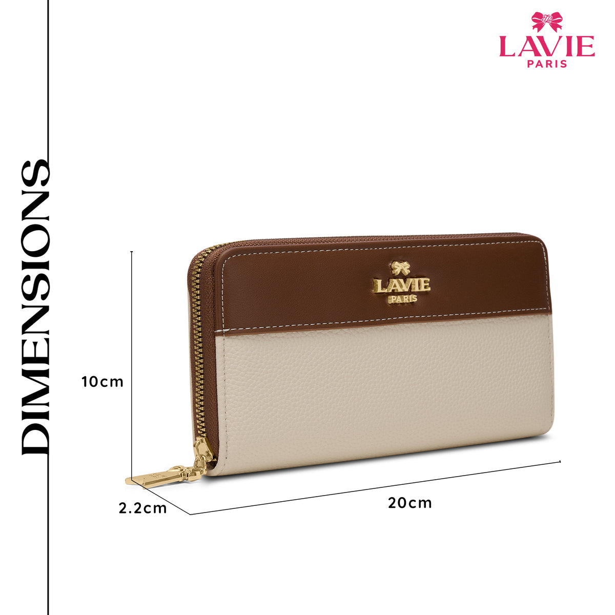 Soft Alfie Zip Around Large Off White Wallet