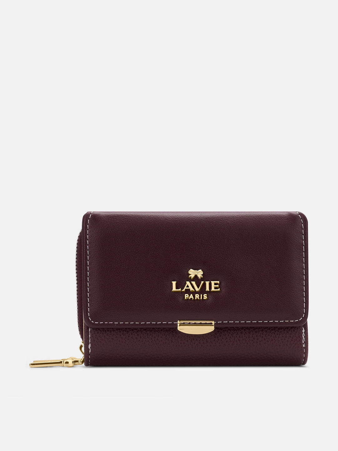 Soft Neomee Trifold Medium Wine Wallet