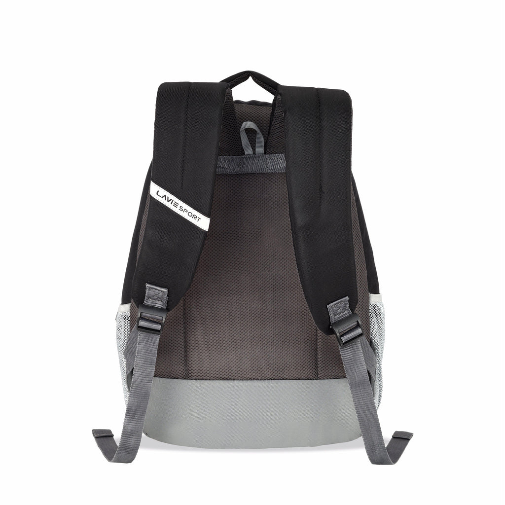 Lavie Sport Hexa 24L Casual School Bag For Boys & Girls Black - Lavie World