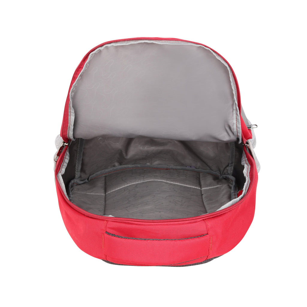 Lavie Sport Hexa 24L Casual School Bag For Boys & Girls Red - Lavie World
