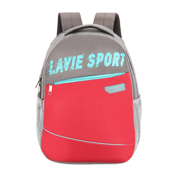 Lavie Sport Ace 35L Casual Backpack For Boys & Girls Red - Lavie World