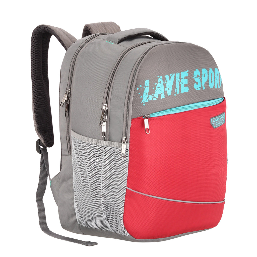 Lavie Sport Ace 35L Casual Backpack For Boys & Girls Red - Lavie World