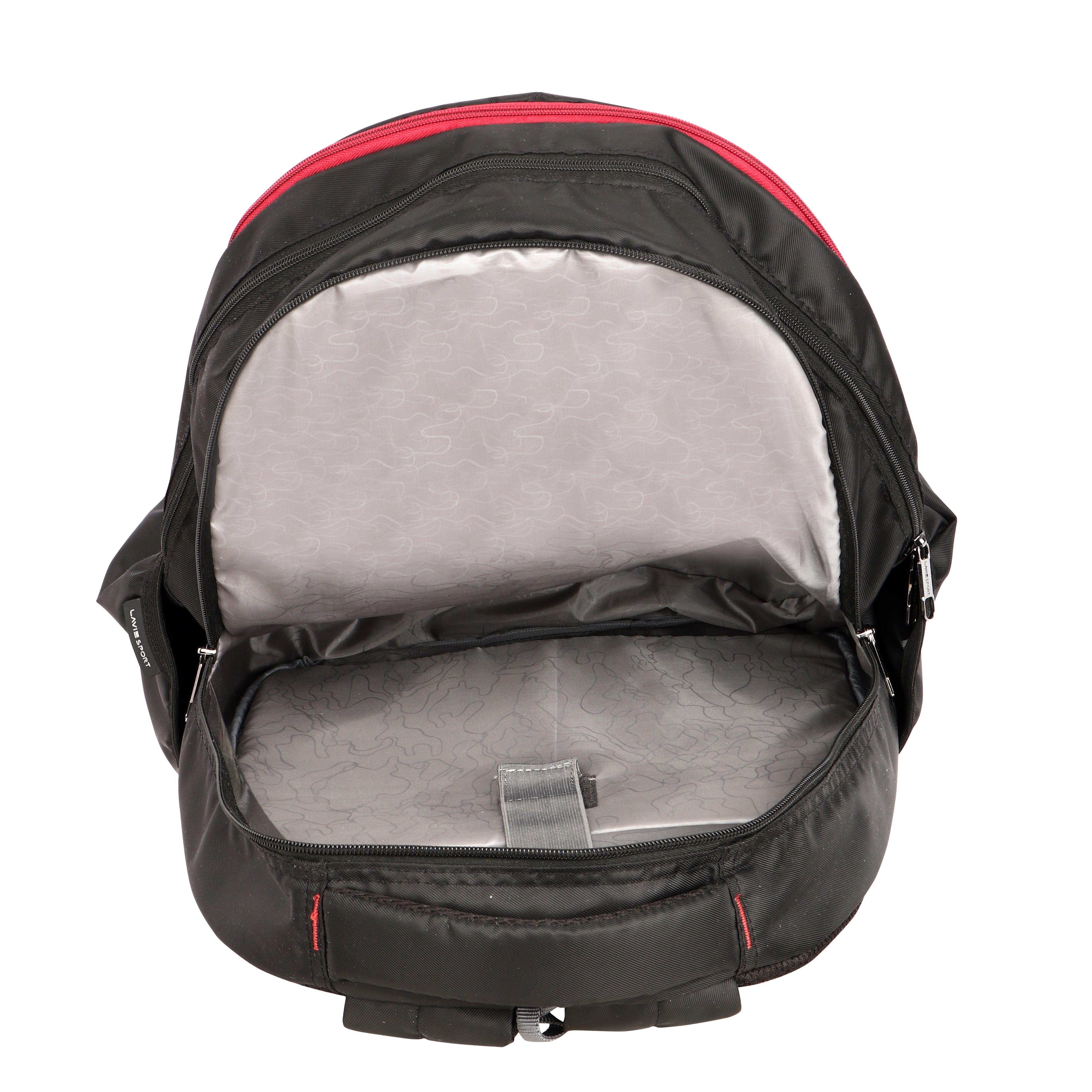 Lavie Sport Play 33L Laptop Backpack For School & College Boys & Girls Black - Lavie World