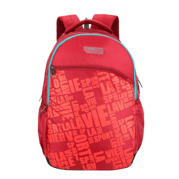 Lavie Sport Play 33L Laptop Backpack For School & College Boys & Girls Rust - Lavie World