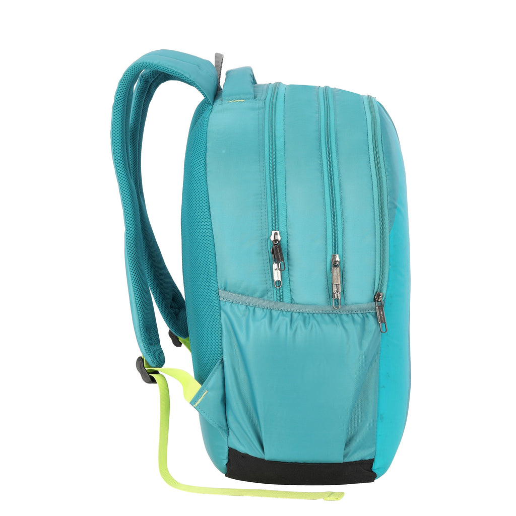 Lavie Sport Bolt 31L Laptop Backpack For Men & Women | College Bag For Boys & Girls Teal - Lavie World