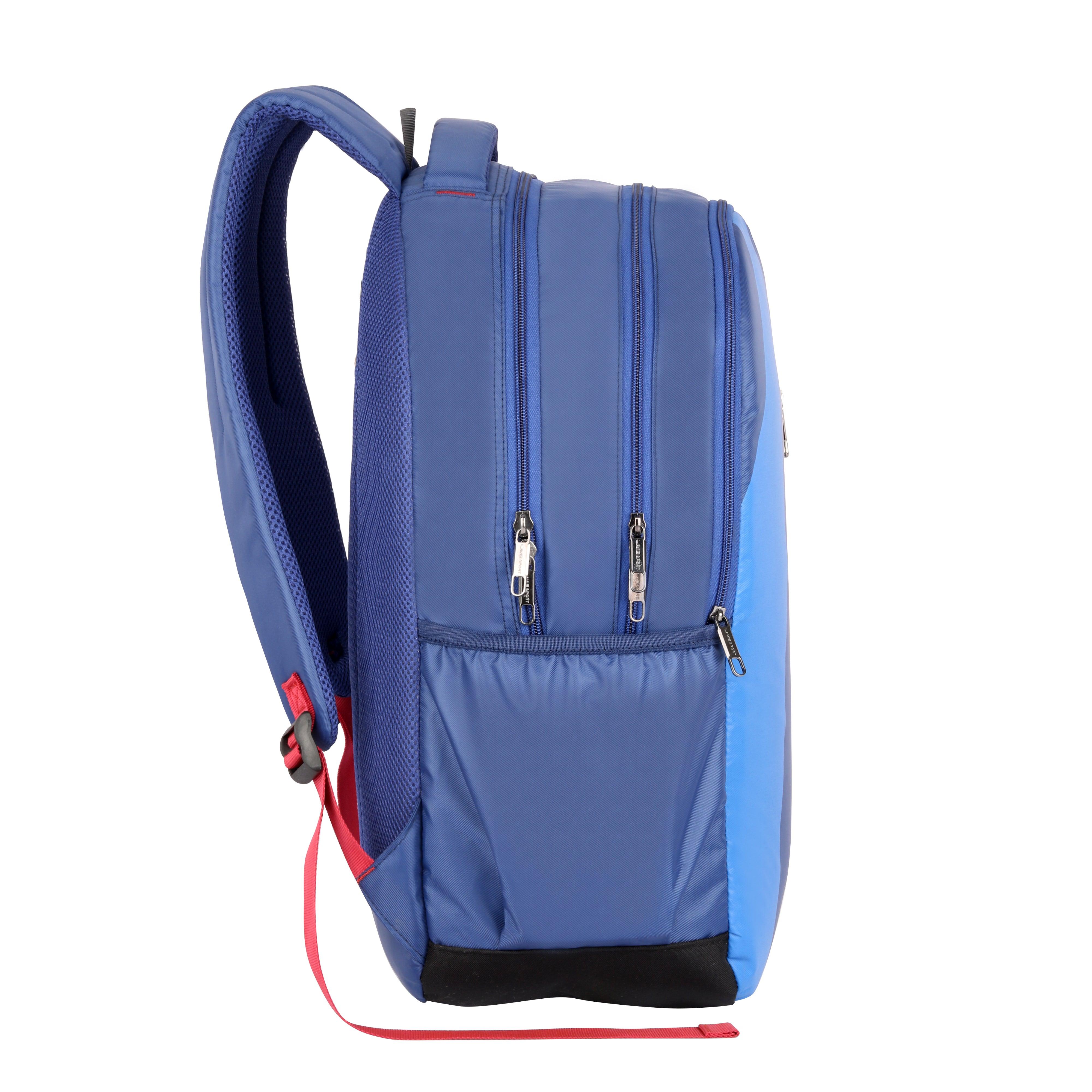 Lavie Sport Bolt 31L Laptop Backpack For Men & Women | College Bag For Boys & Girls Royal Blue - Lavie World