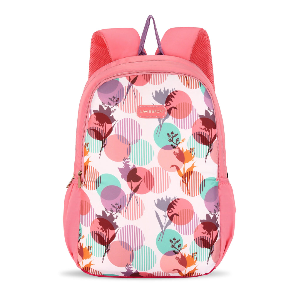 Lavie Sport Pops 17.5" Boy'S/Girl'S School Bag - 27 Litres Pink - Lavie World