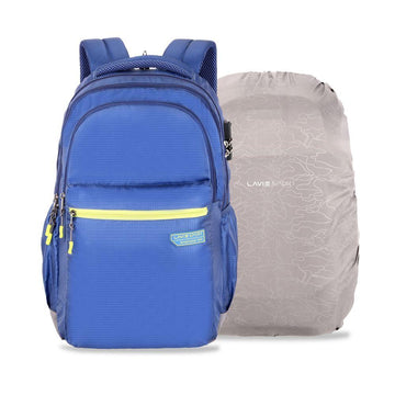 Lavie Sport Maxis 32L Laptop Backpack For Men & Women Navy - Lavie World