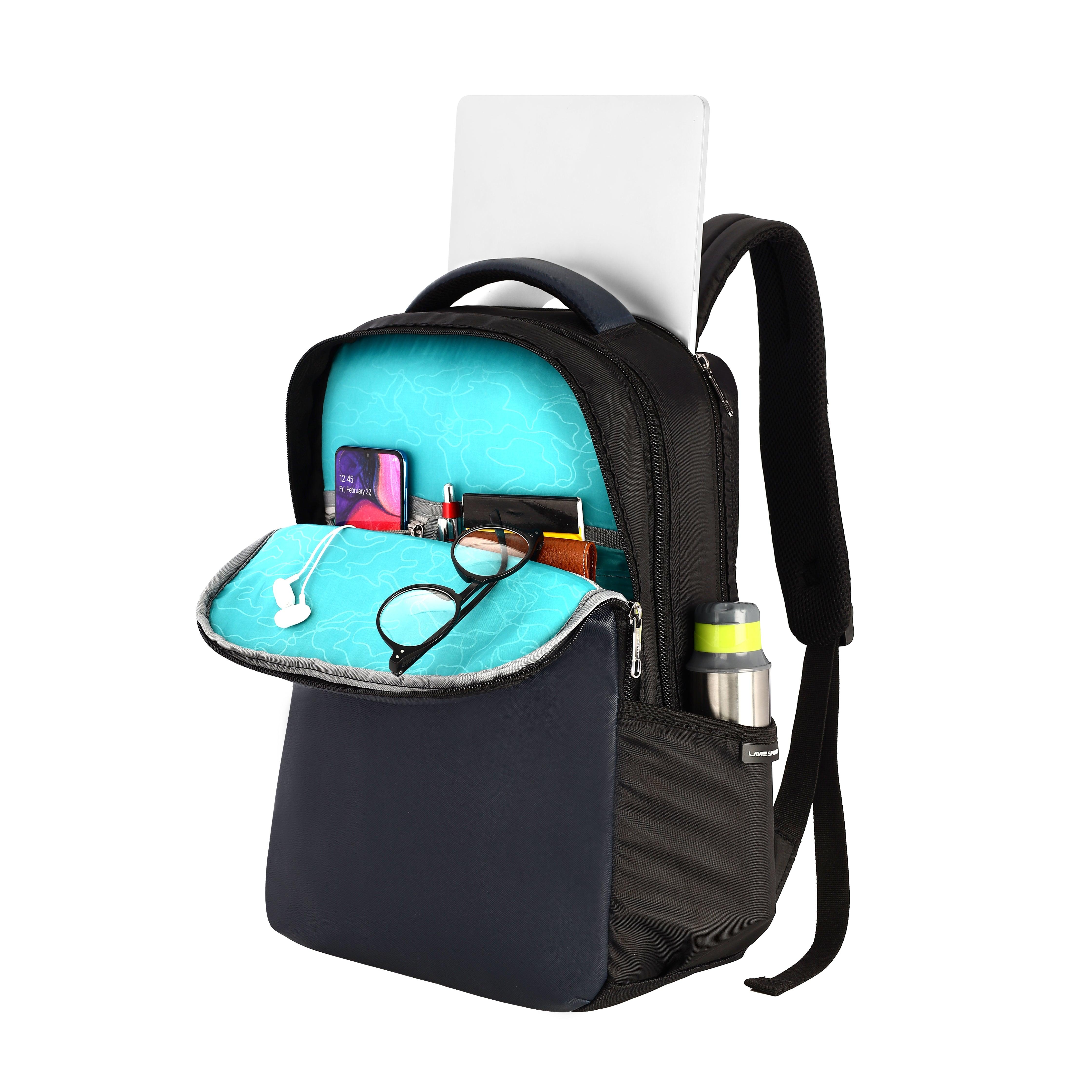 Lavie Sport Prodigy NV 22L Laptop Backpack For Men & Women Navy - Lavie World