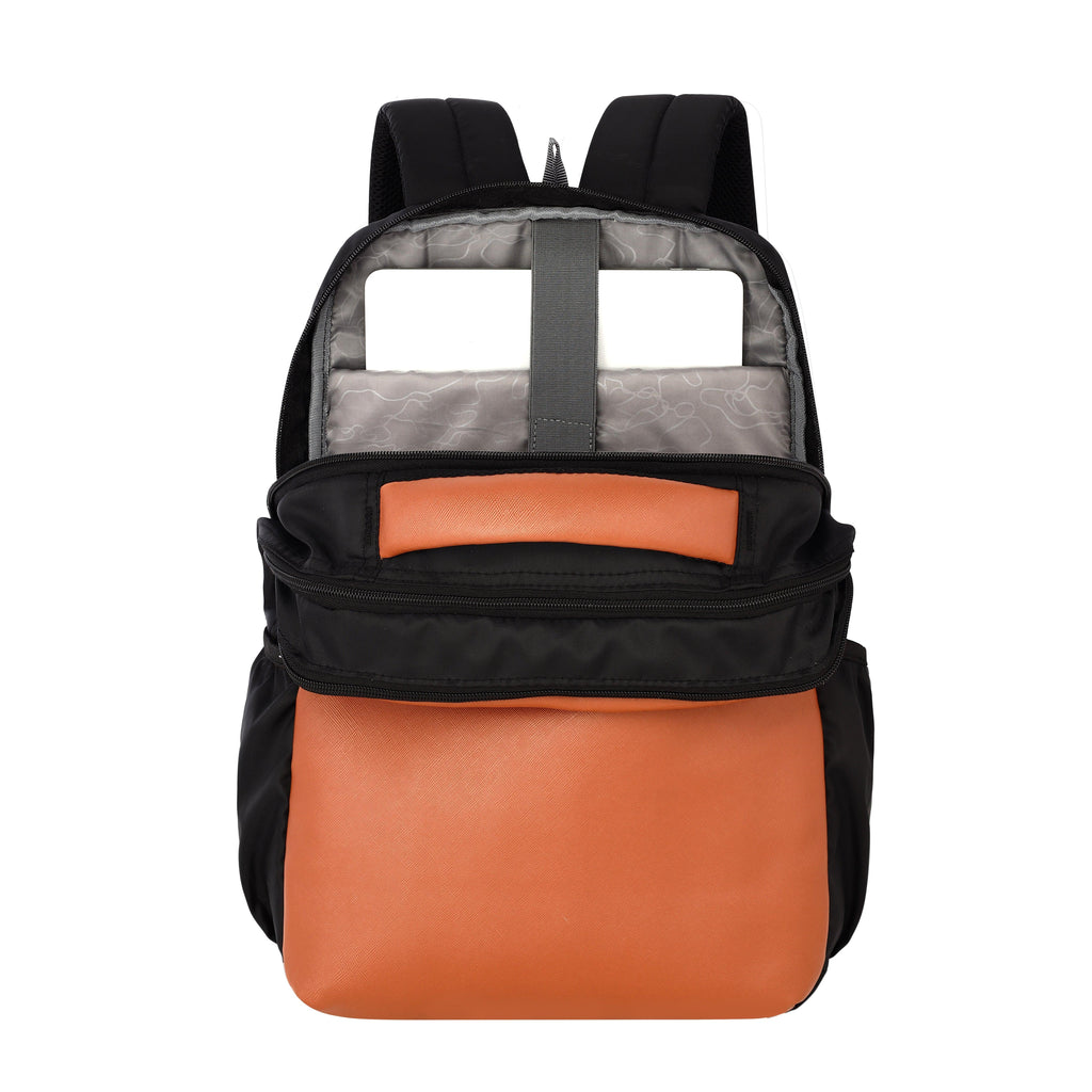 Lavie Sport Prodigy Nv 22L Laptop Backpack For Men & Women Tan - Lavie World