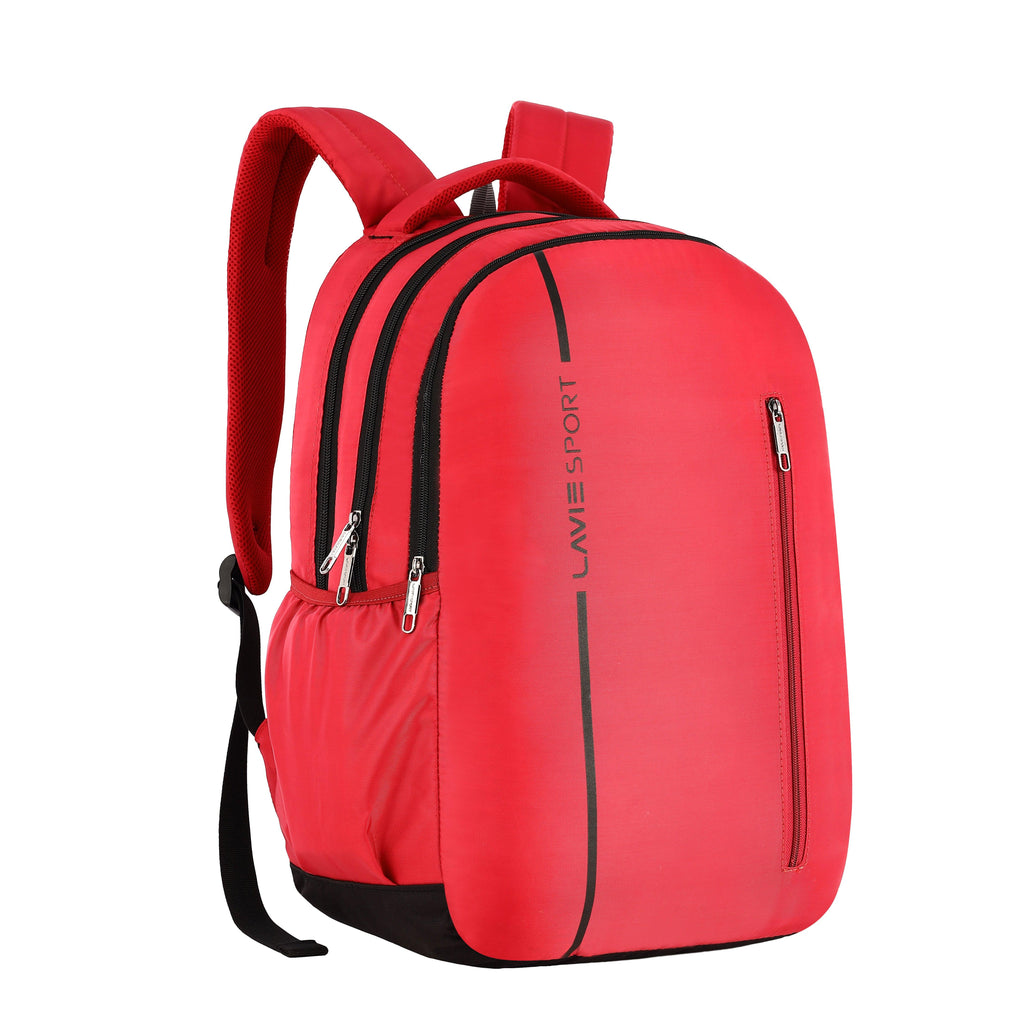 Lavie_Sport_Streak_36L_Anti-theft_Laptop_Backpack_For_Men_&_Women_|_Laptop_Bag_For_Boys_&_Girls_Red