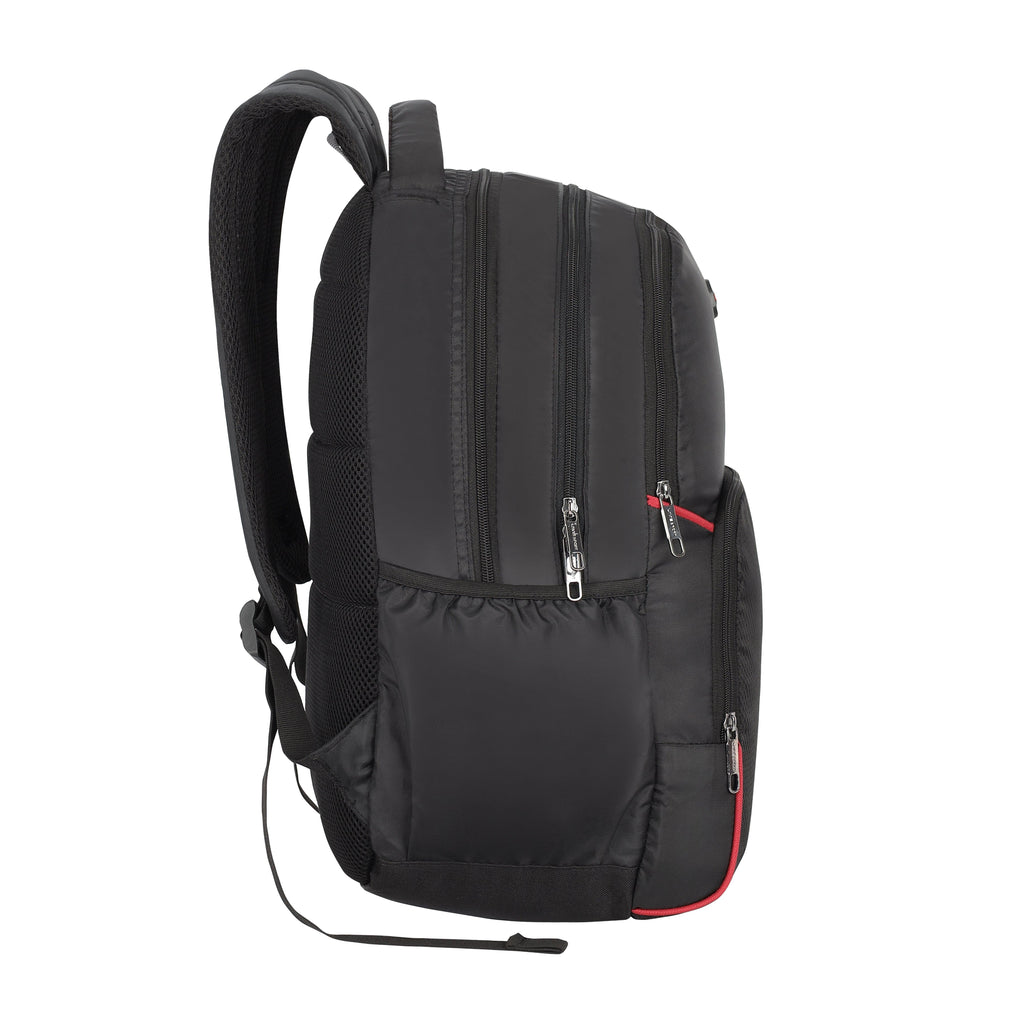 Lavie Sport Business M 33L Anti-theft Laptop Backpack For Men & Women | Laptop Bag For Boys & Girls Black - Lavie World