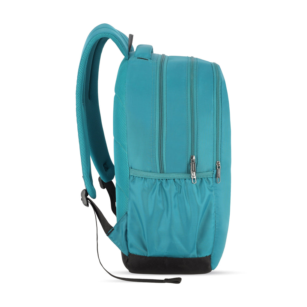 Lavie Sport Diagonal 36L Anti-theft Laptop Backpack For Men & Women | Laptop Bag For Boys & Girls Teal - Lavie World