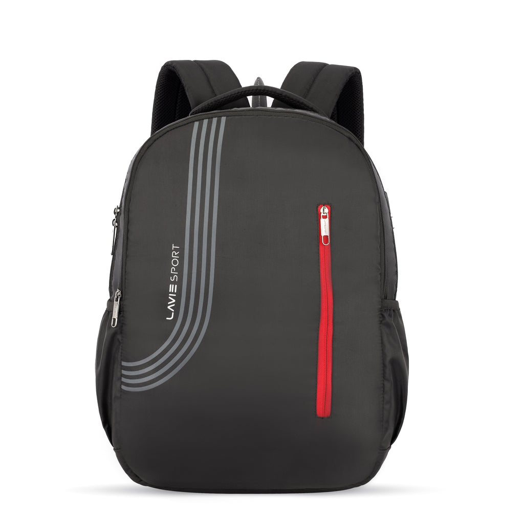 Lavie Sport Golf 36L Anti-theft Laptop Backpack For Men & Women | Laptop Bag For Boys & Girls Black - Lavie World