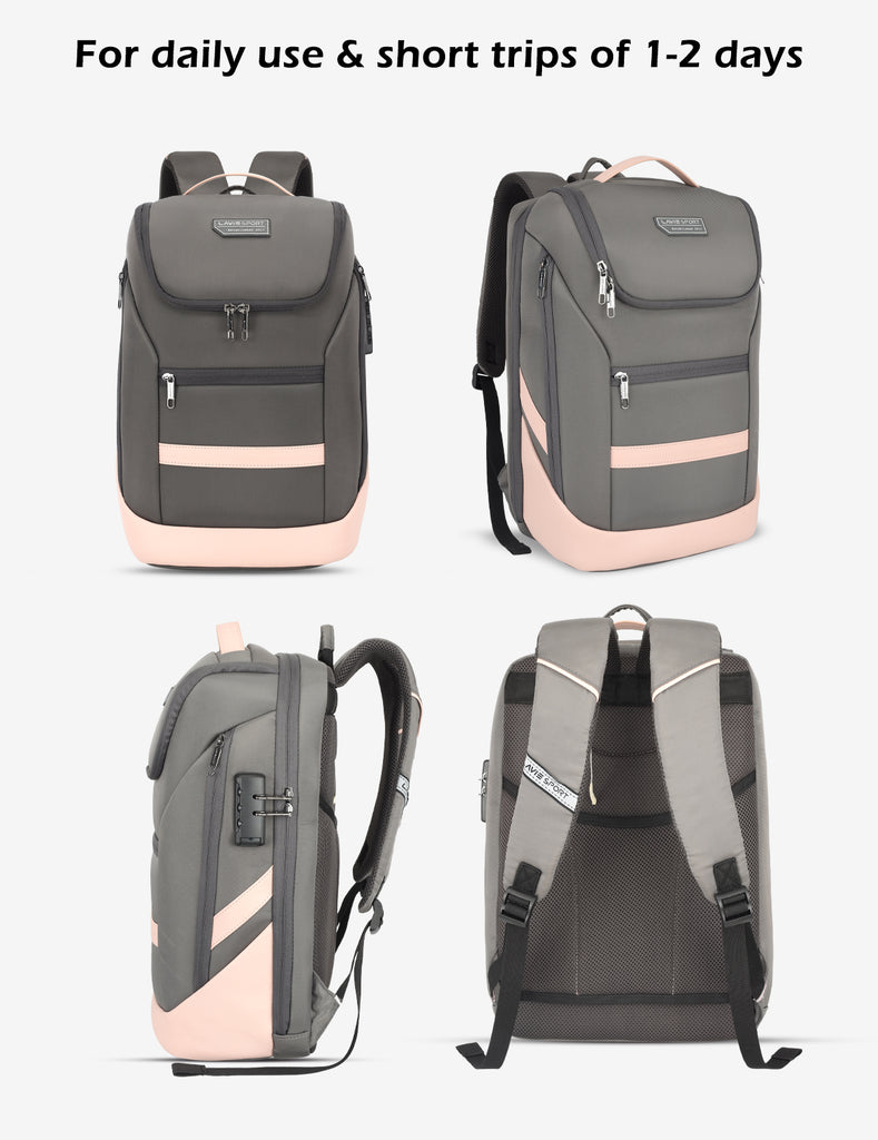 lavie-sport-emperor-24l-anti-theft-laptop-backpack-for-men-&-women-|boys-&-girls-pink/grey-pink/grey-medium