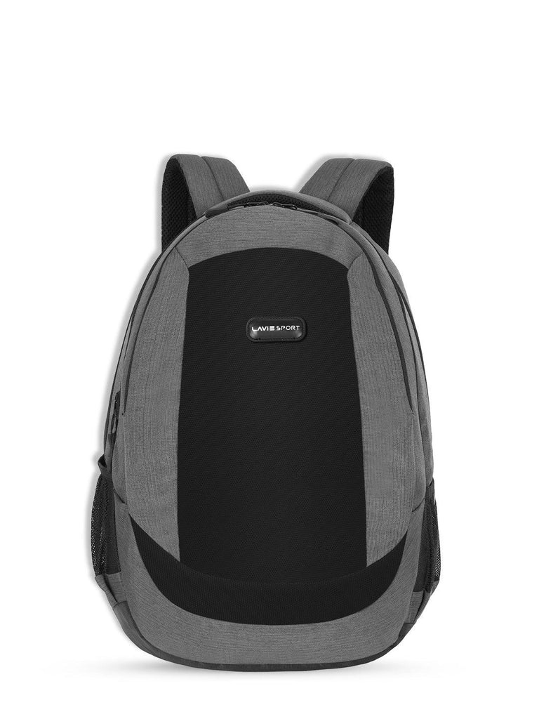 Lavie Sport Pinnacle 34L Laptop Backpack For Men & Women | College Bag For Boys & Girls Grey - Lavie World