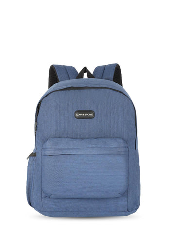 Lavie Sport 18L Crown Unisex Laptop Backpack for Girls and Boys Navy - Lavie World