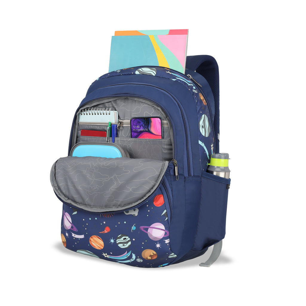 lavie-sport-planet-39l-printed-school-unisex-backpack-with-rain-cover-for-boys-&-girls-navy-navy-large