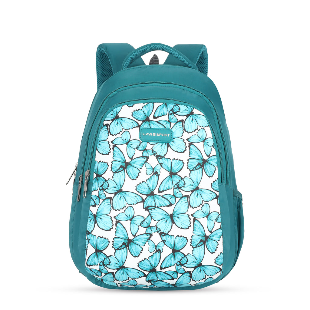 lavie-sport-blue-fly-26l-printed-17"-school-backpack-for-girls-teal-teal-medium