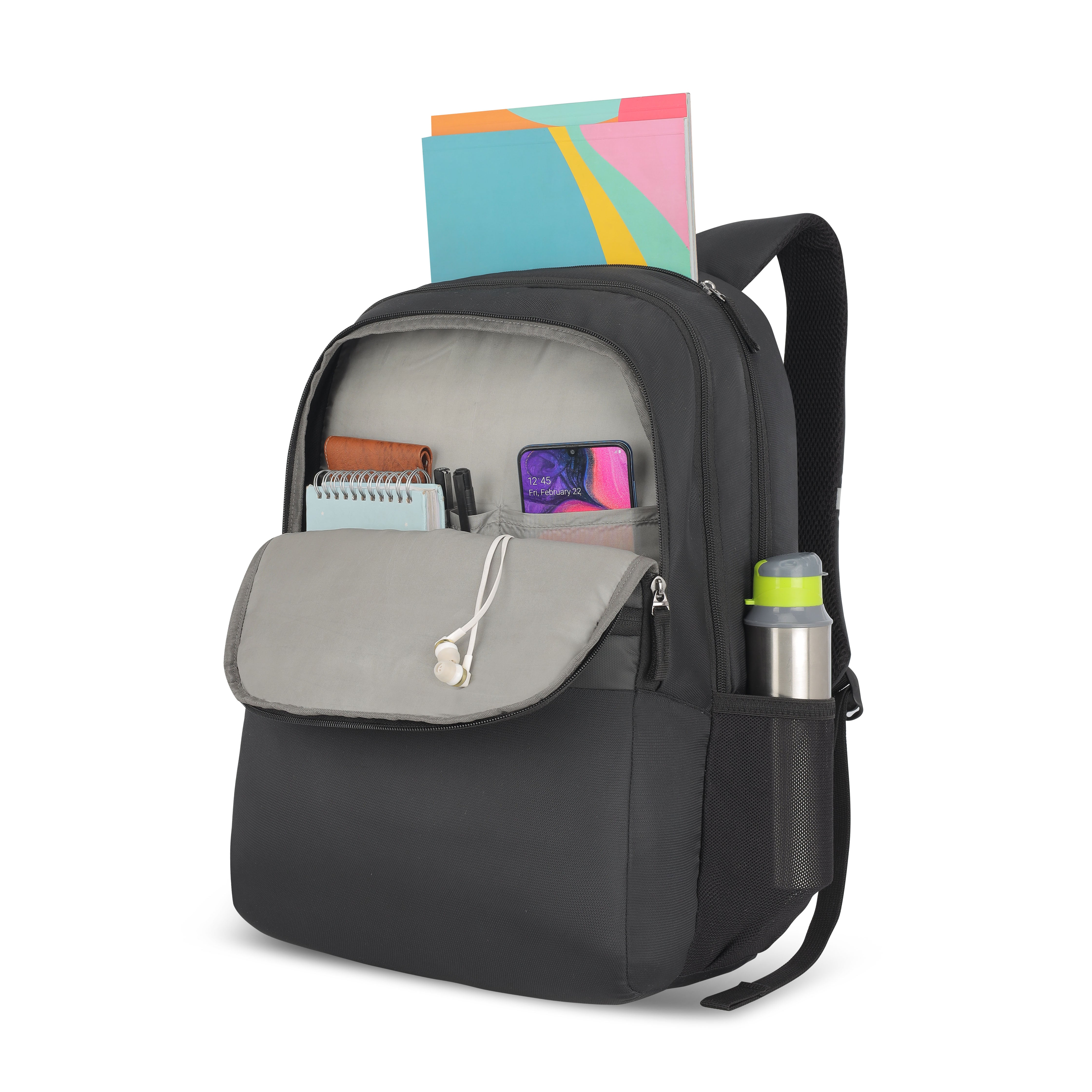 lavie-sport-anchor-31l-laptop-backpack-for-men-&-women-black-black-medium