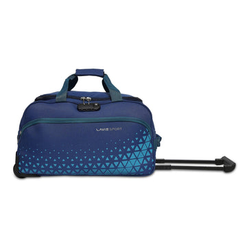 Lavie_Sport_53.5_cms_Anti-theft_Arrow_Wheel_Duffle_Bag_|_Navy