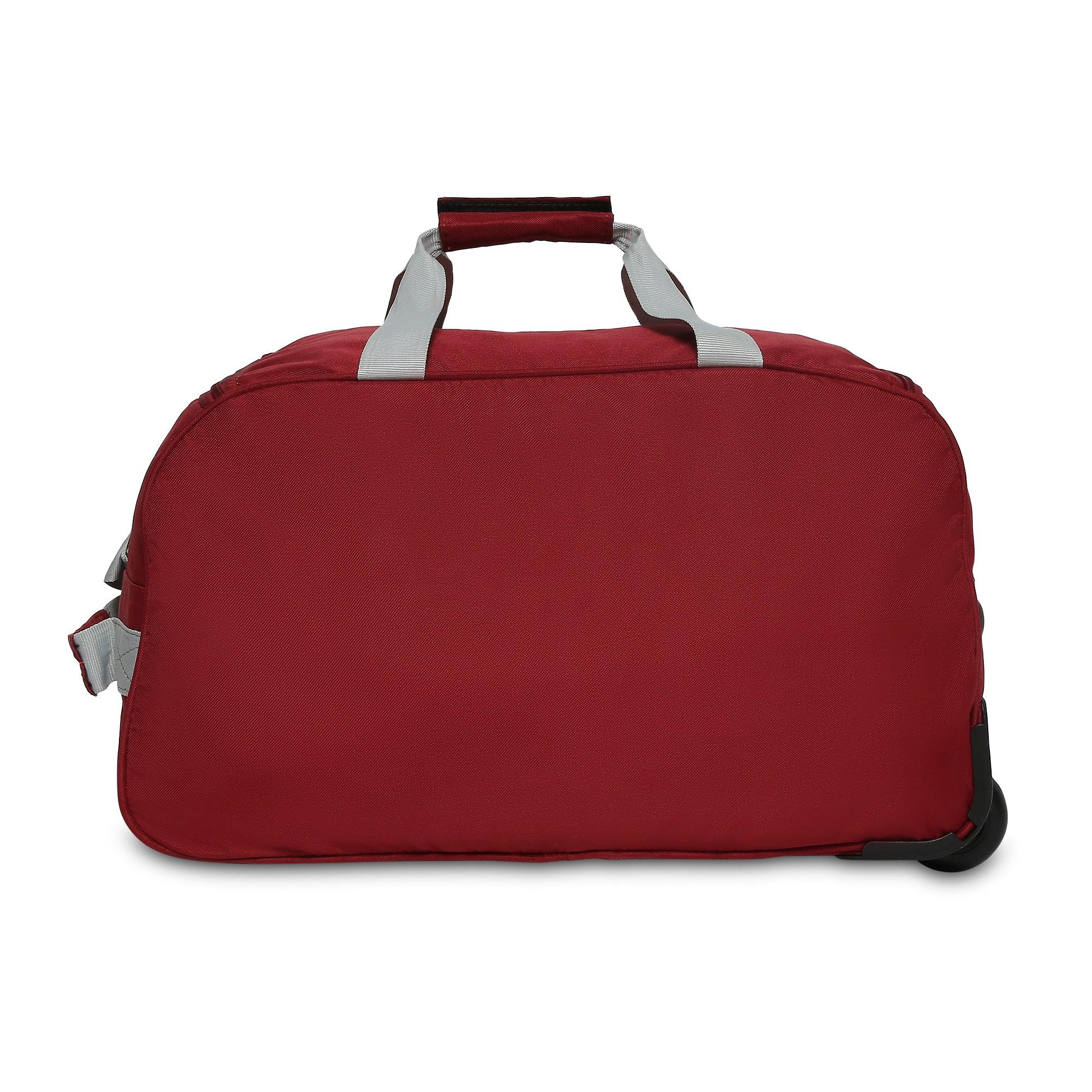 Lavie_Sport_53.5_cms_Anti-theft_Arrow_Wheel_Duffle_Bag_|_Red