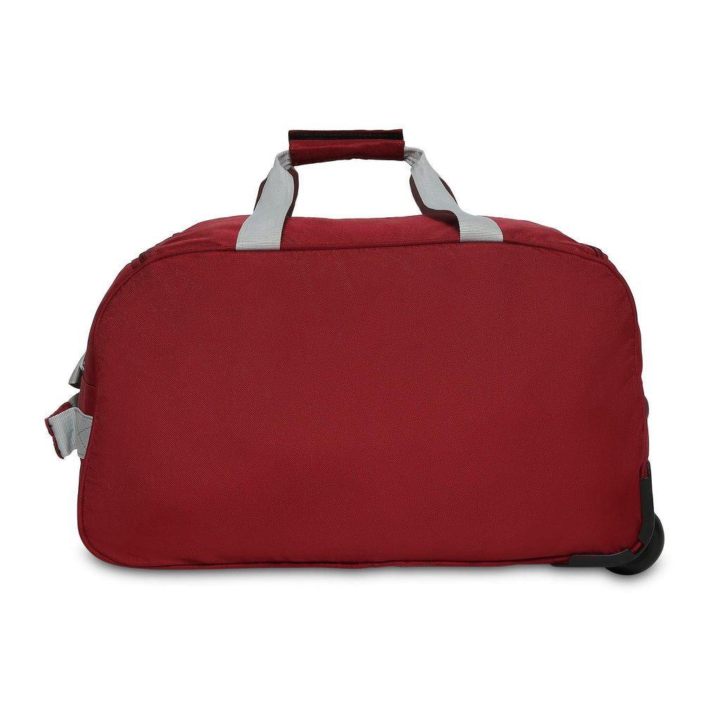 Lavie Sport 53.5 Cms Anti-Theft Arrow Wheel Duffle Bag For Travel | Luggage Bag Red - Lavie World