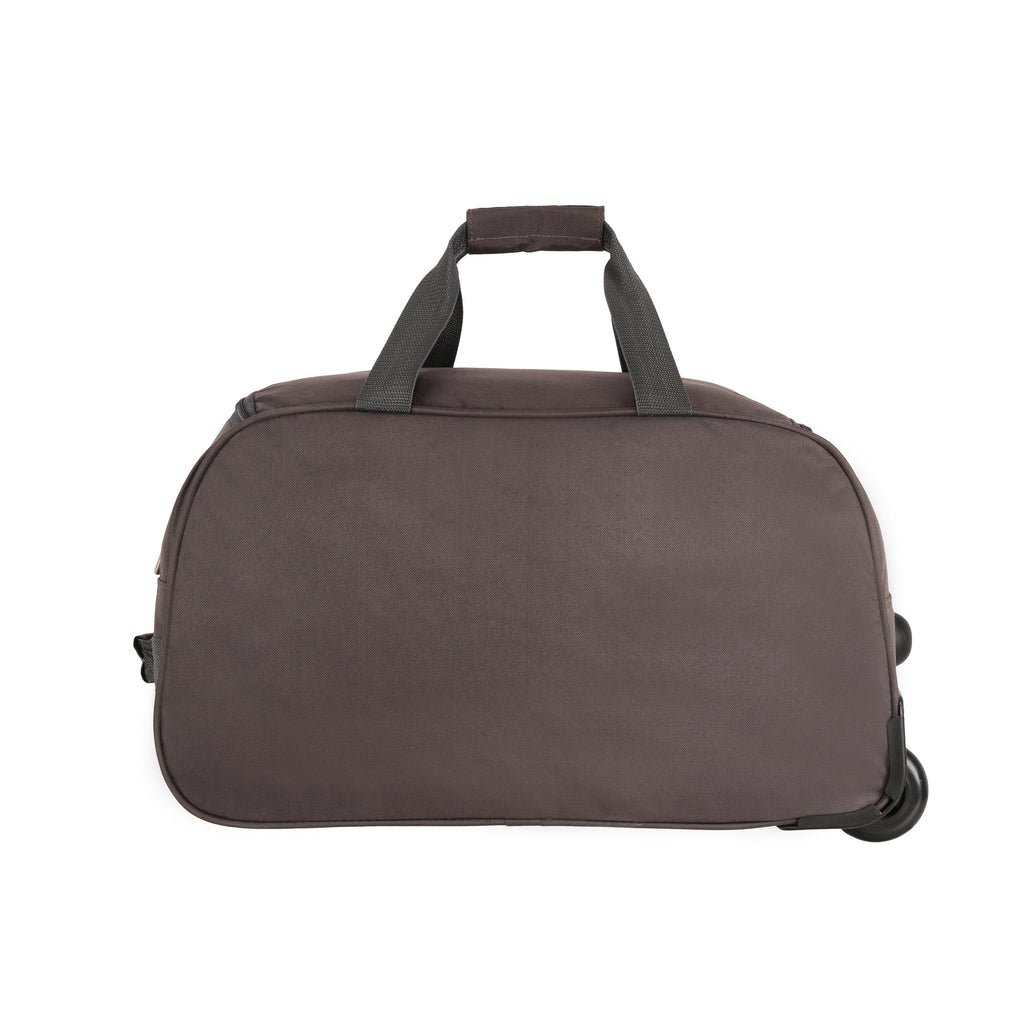 Lavie Sport 53.5 Cms Anti-Theft Arrow Wheel Duffle Bag For Travel | Luggage Bag Dk. Grey - Lavie World